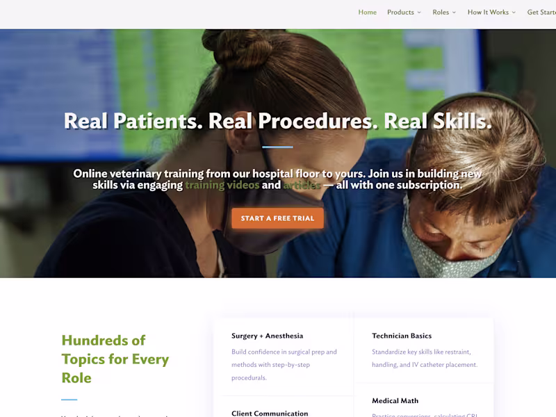 Cover image for atDove.org | Veterinary Team Training & CE