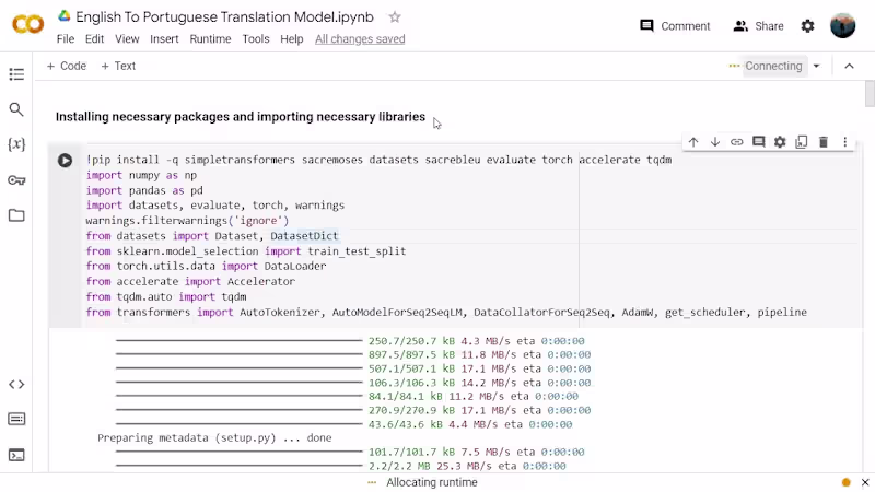 Cover image for Language Translation Model In Python | NLP Projects