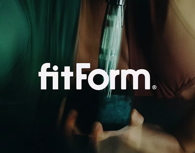 Cover image for FitForm | Visual Identity Design
