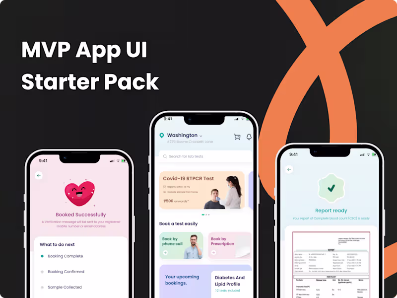 Cover image for MVP App UI Starter Pack