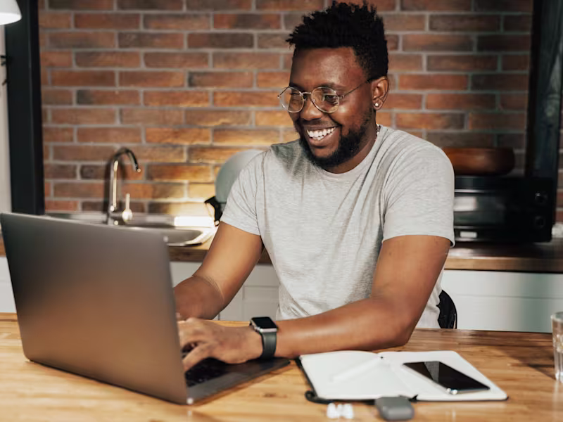 Cover image for The Profound Benefits of Online Home Jobs.
