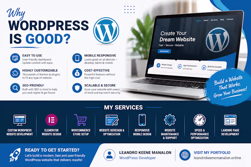 Cover image for Why WordPress is the Best