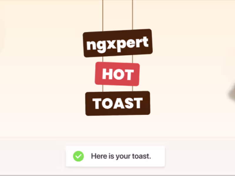 Cover image for The Best Angular Toast in Town