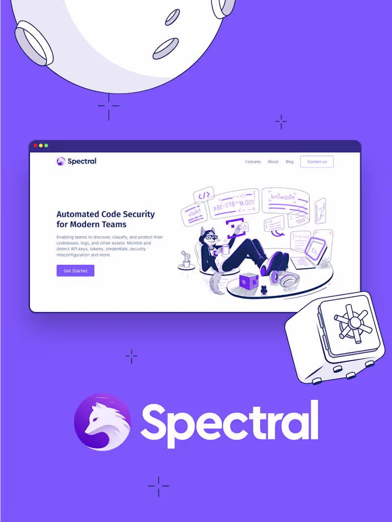 Cover image for Spectral — Cybersecurity branding &