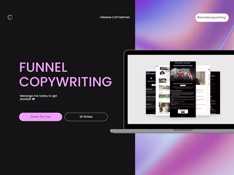 Cover image for Funnel Copywriting and Strategy 📈