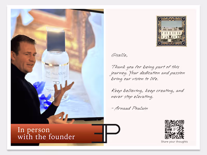 Cover image for Close the Training in Style – Personalized Thank You Postcard