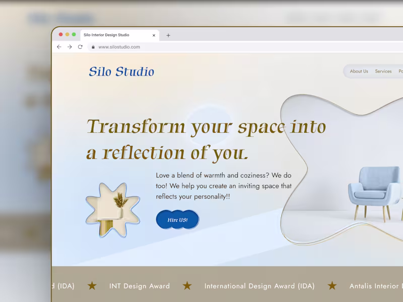 Cover image for Landing page design in framer optimised for maximum conversion