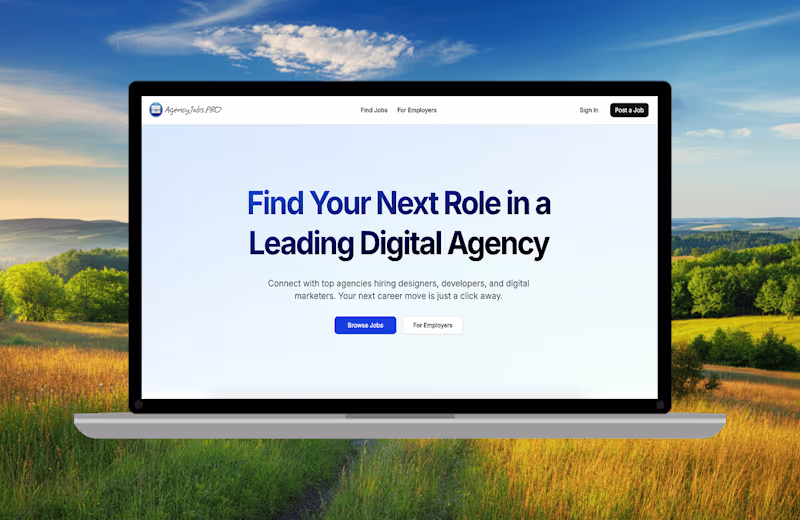 Cover image for AgencyJobs.PRO