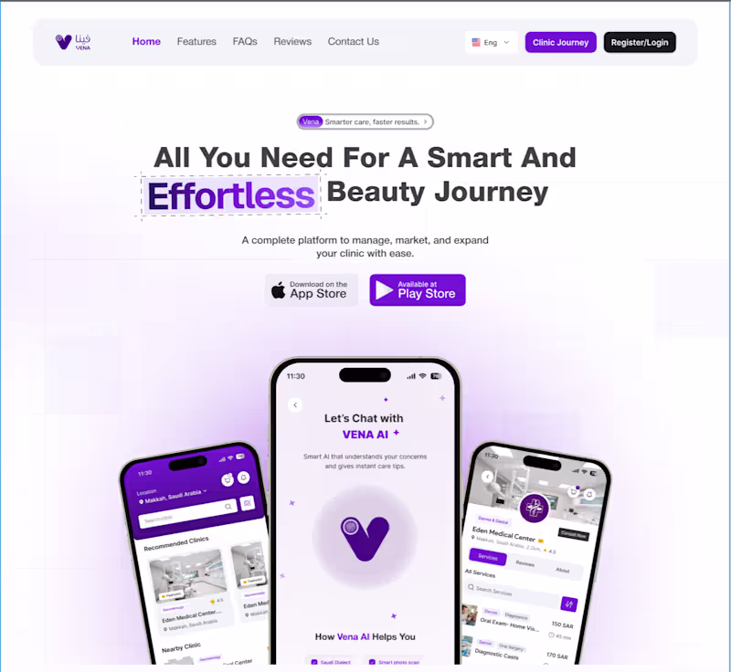 Cover image for AI-Powered Telehealth SaaS Platform for Hospitals & Clinics