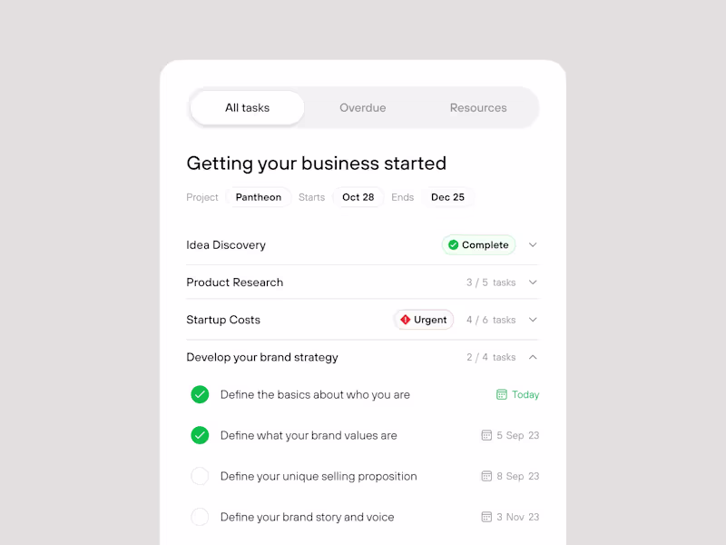 Cover image for Task application modal design for