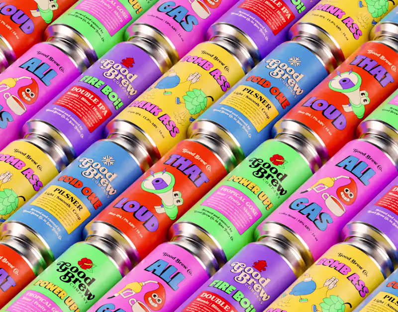 Cover image for Good Brew Company - Brand Launch Animation