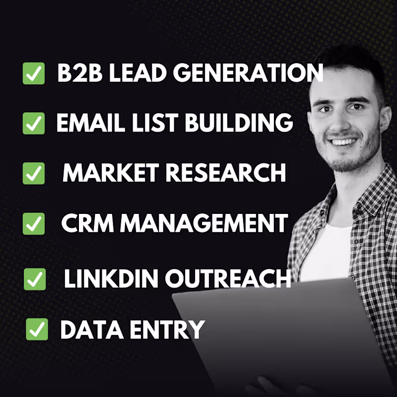Cover image for 🚀 Need consistent B2B leads that actually convert? I help b...