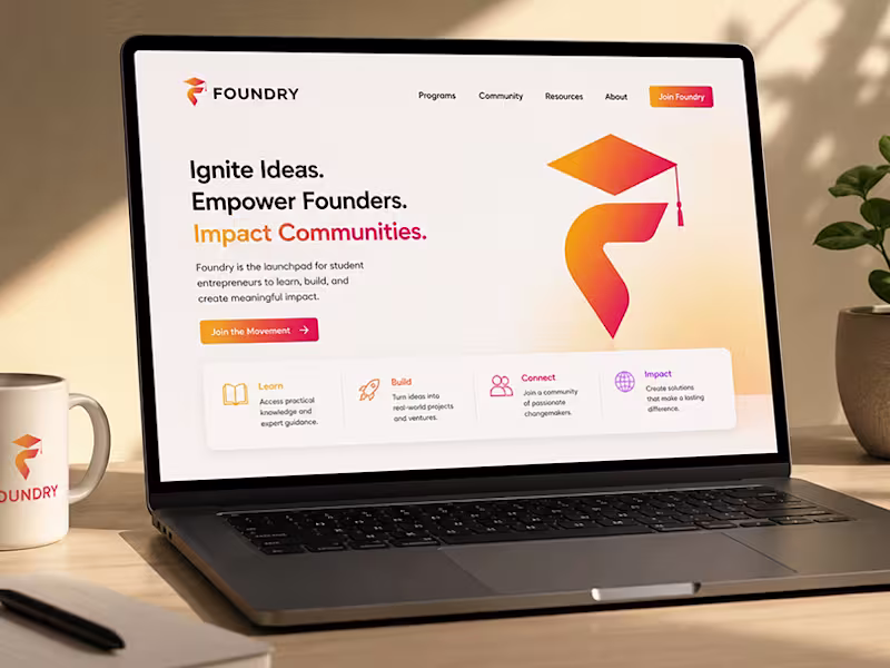 Cover image for Foundry — Brand Strategy & Identity Design 