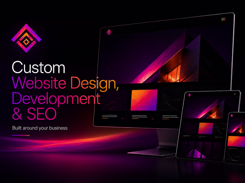 Cover image for Custom Business Website — Design, Development & SEO