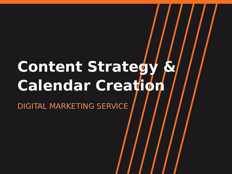 Cover image for Content Strategy & Calendar Creation