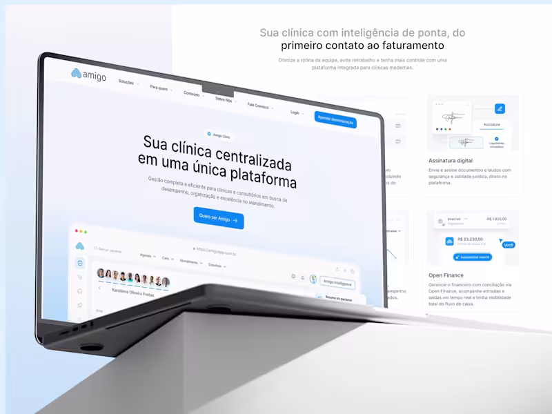 Cover image for Healthcare SaaS Website 💙 When