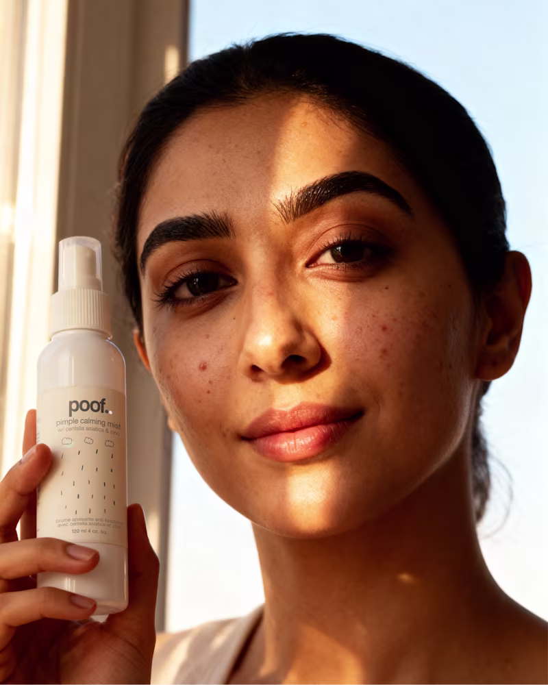 Cover image for Poof: Real Skin, Real Stories, Real Light