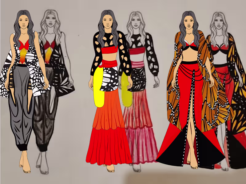 Cover image for Fashion Illustrations