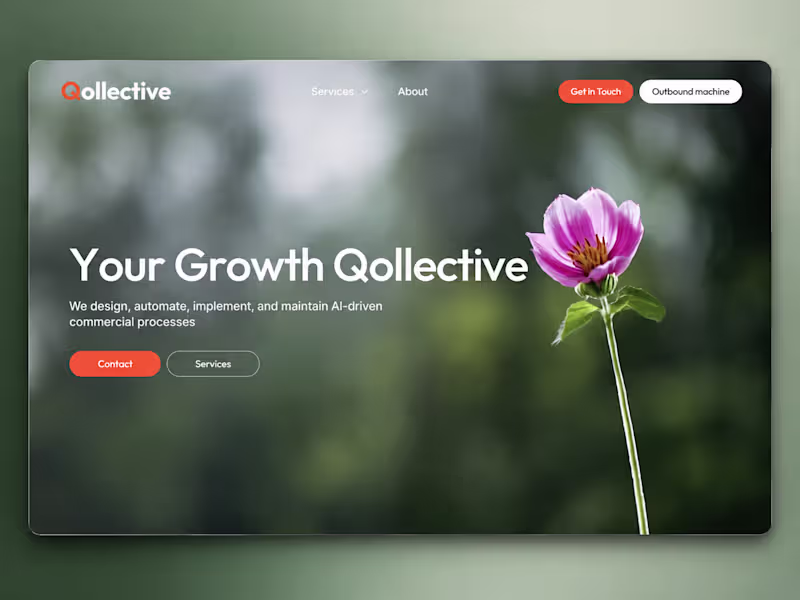 Cover image for Framer Website for Qollective Consultancy