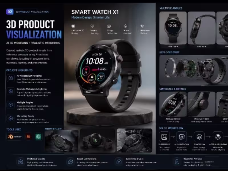 Cover image for 3D Product Visualization
AI-Assisted 3D Modeling