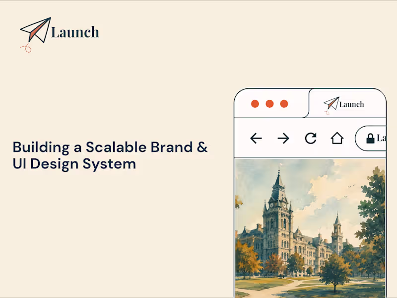 Cover image for Building a Cohesive Brand & UI System
