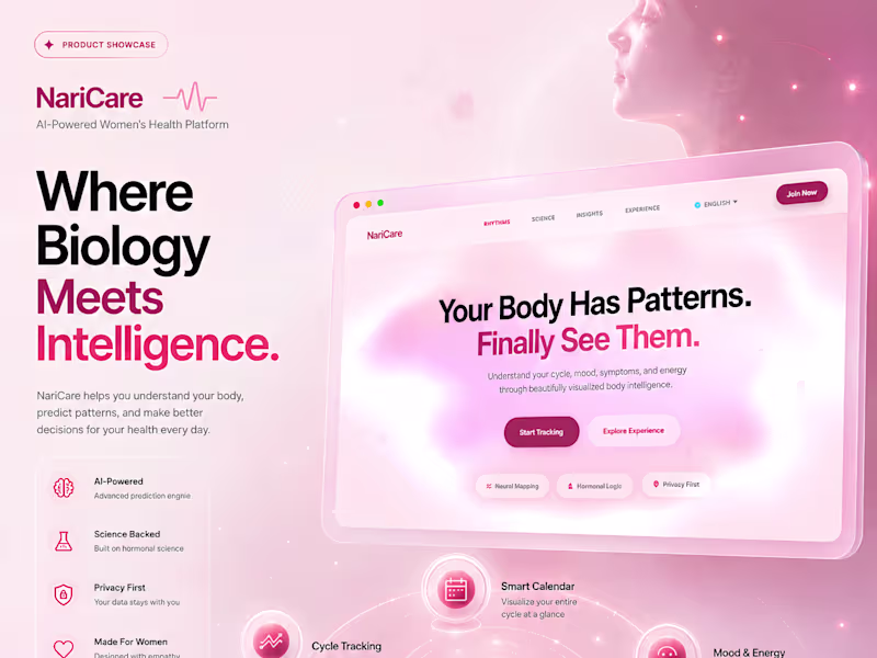 Cover image for NariCare — An AI-Powered Women's