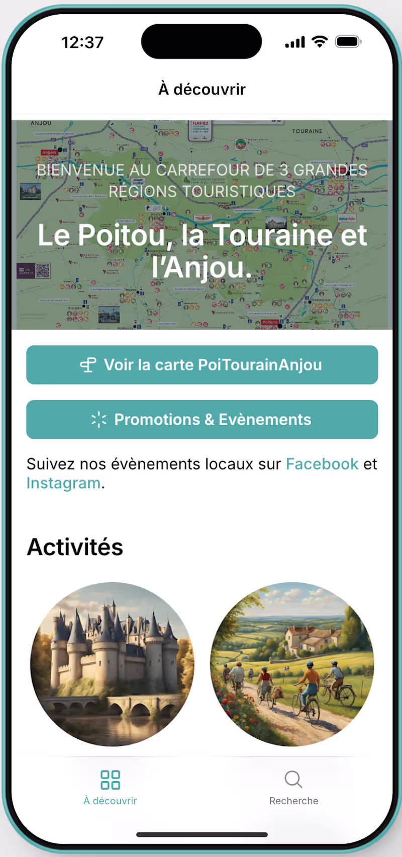 Cover image for Tourism web application – Discover