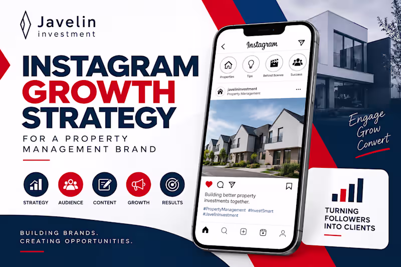 Cover image for Developed a comprehensive Instagram growth