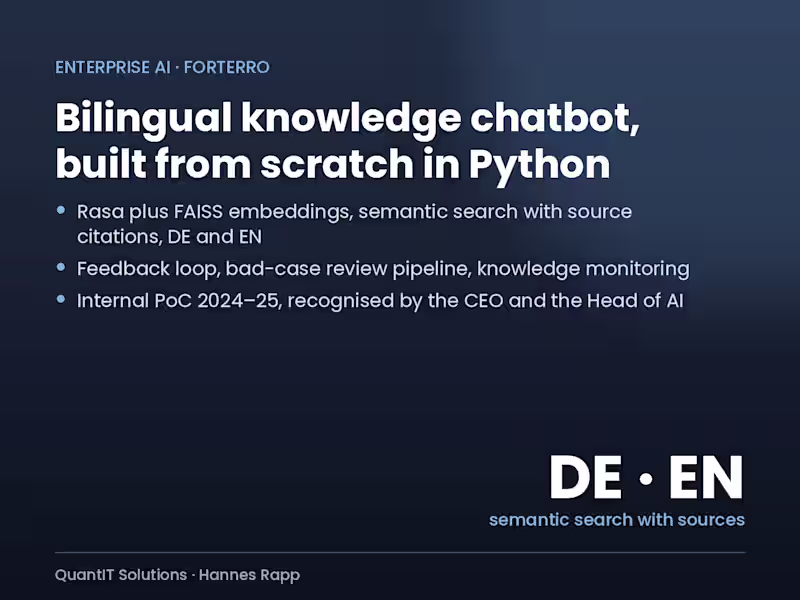 Cover image for AI chatbot on your own documents, with sources