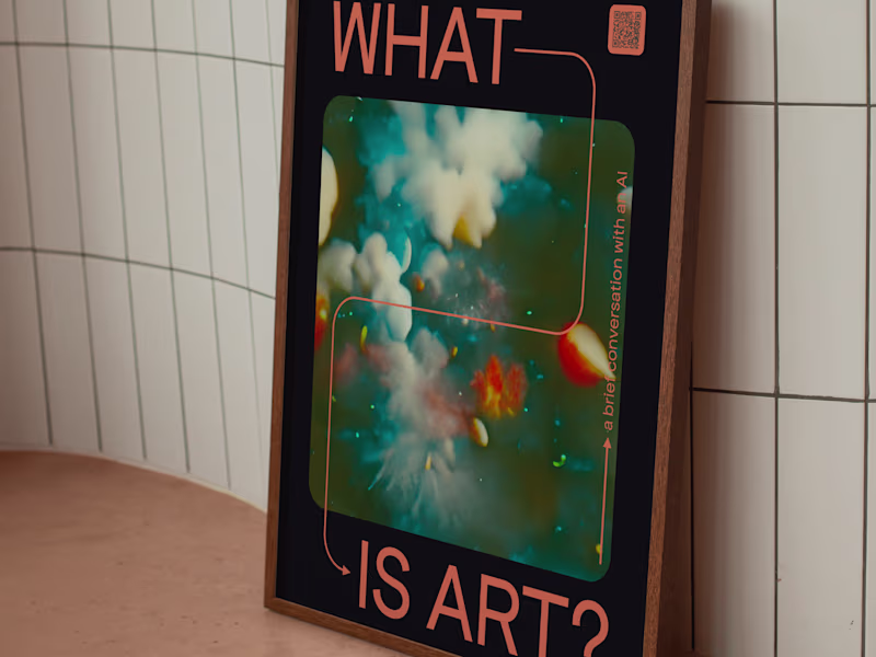 Cover image for What is art
short film and poster