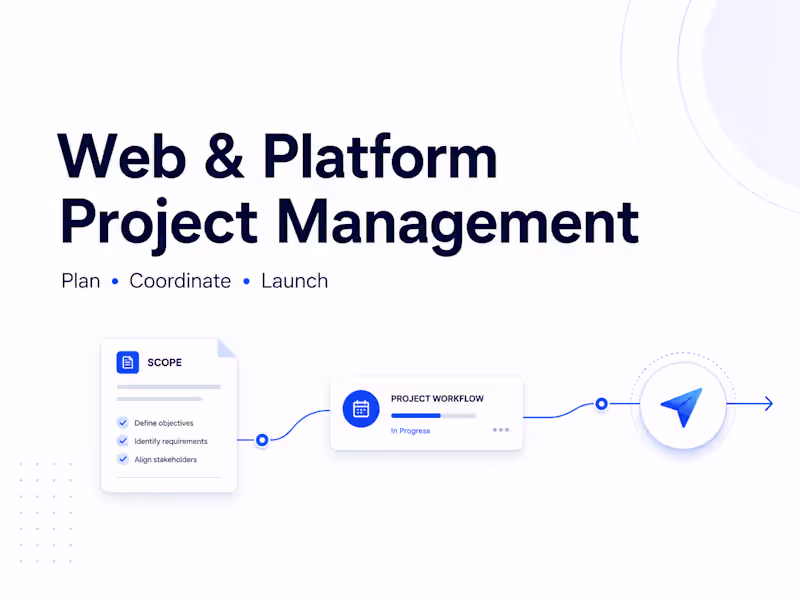 Cover image for Web & Platform Project Management