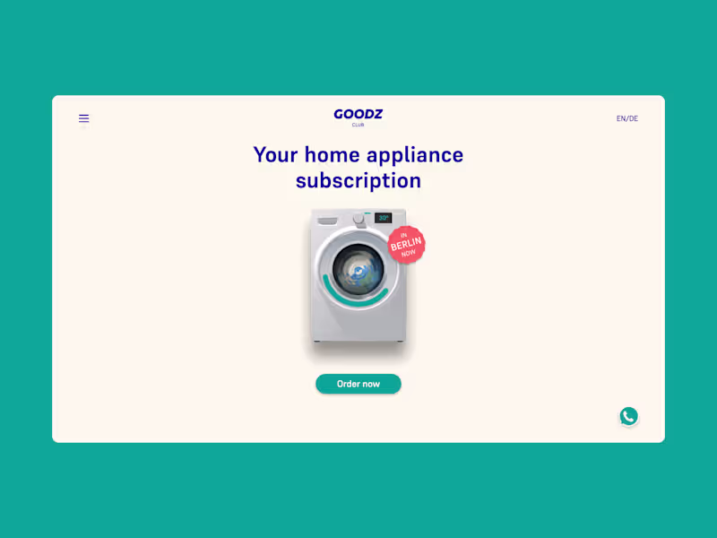 Cover image for GOODZ Club – Webflow Website