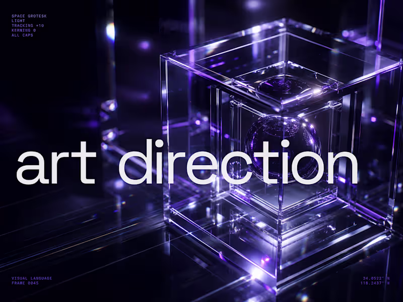 Cover image for Art Direction - Motion  Design & CGI 