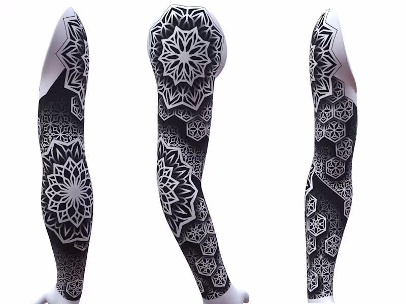 Cover image for Custom Geometric Sleeve.

A custom sleeve