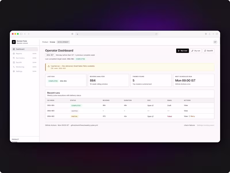 Cover image for Product Insights AI Agent and