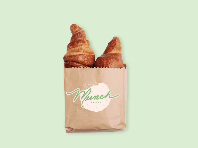 Cover image for Munch Eatery | Brand Identity, Stickers + Social Media Templates