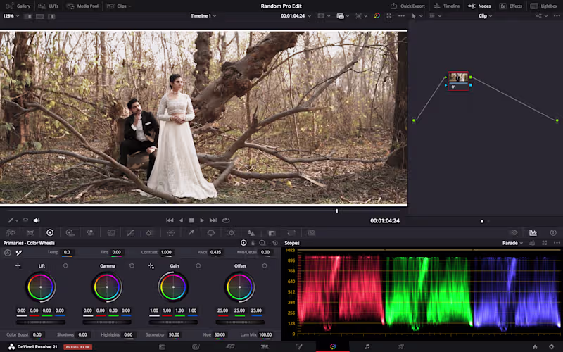 Cover image for Cinematic Video Editing & Color Grading