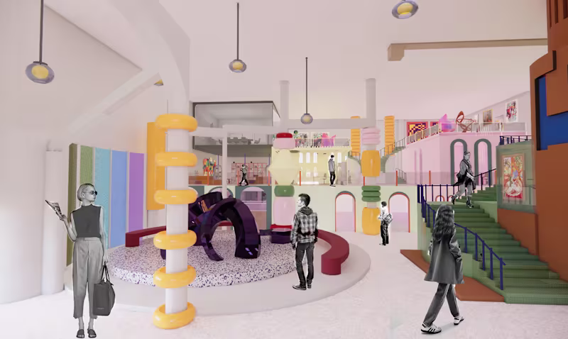 Cover image for Vibrant Art Center That Inspires Creativity and Expression.