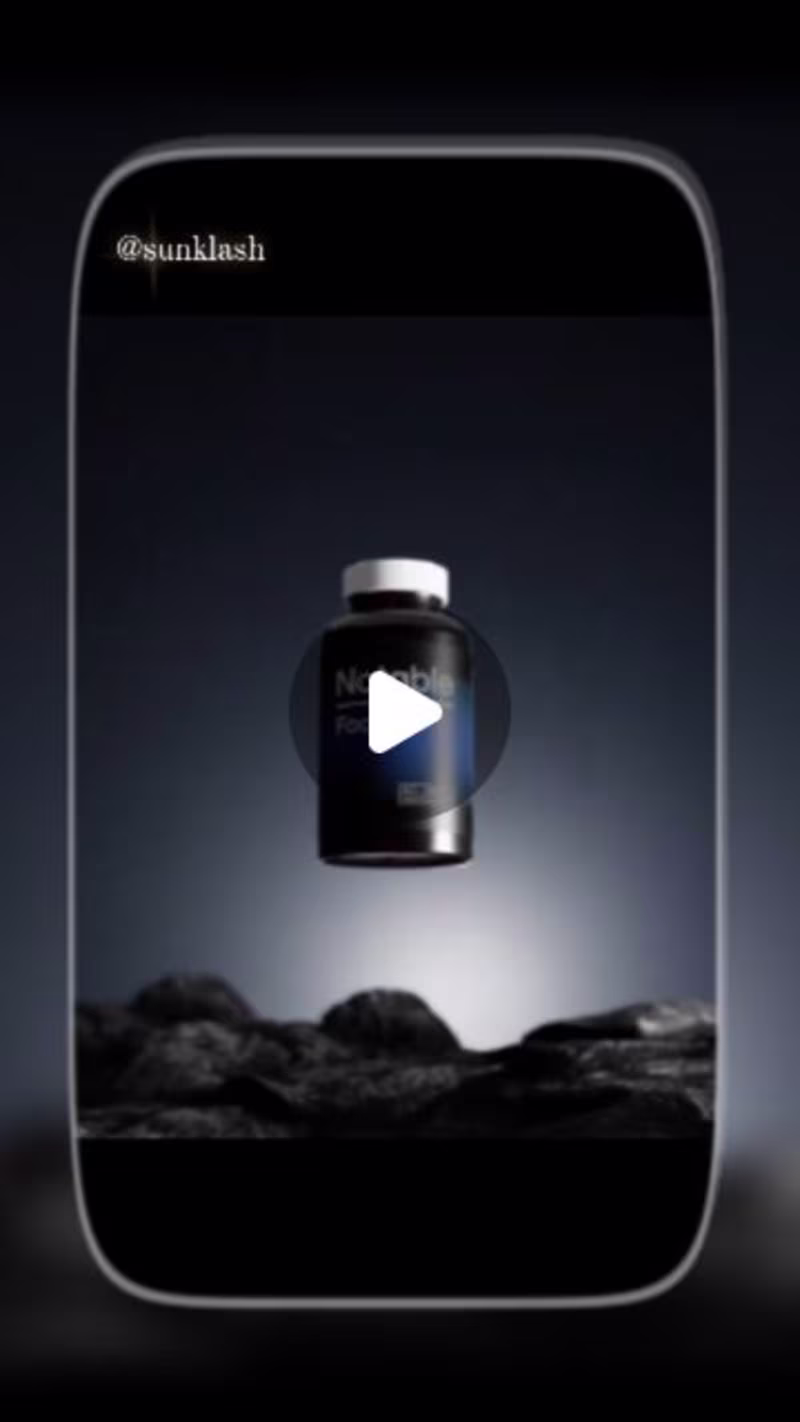 Cover image for Realistic 3D supplement animation video