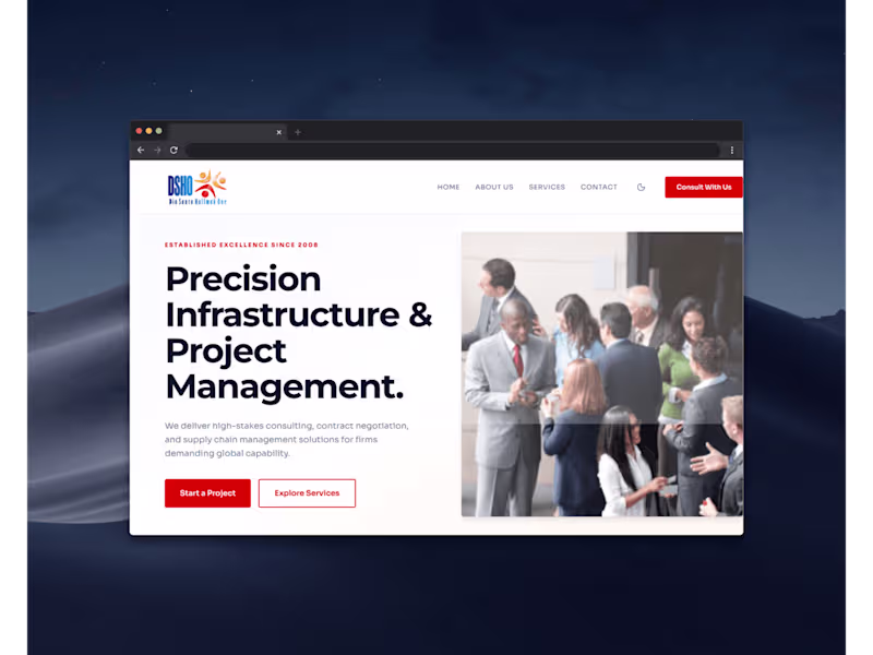 Cover image for DSHallmark Website Redesign - WordPress Website 