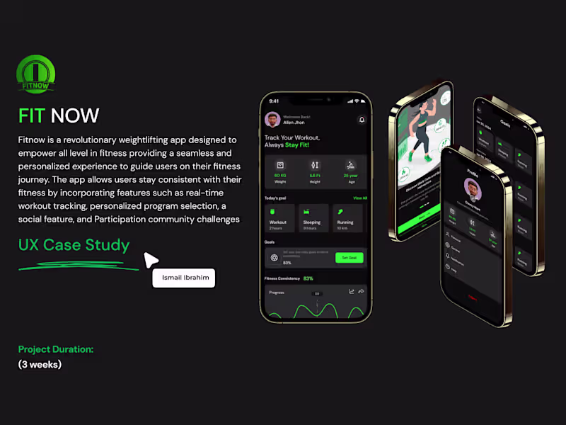 Cover image for Fitness App UX Case Study