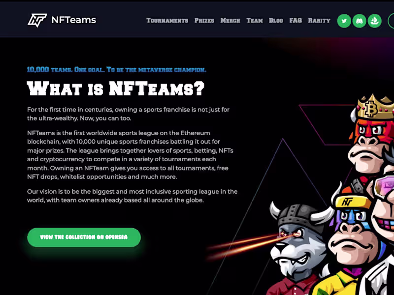 Cover image for NFT WEBSITE: MARA ON FIGMA TO WEBFLOW project