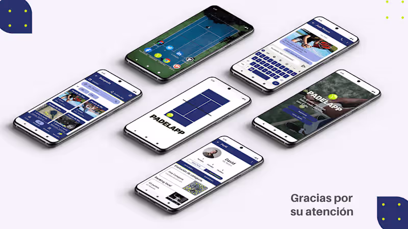 Cover image for PADELAPP - Diseño UX/UI on Behance