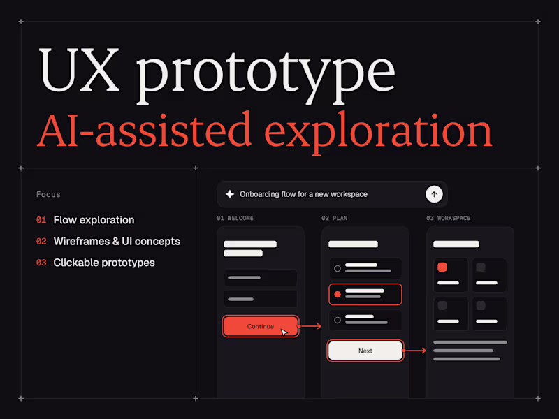 Cover image for AI-Assisted UX Prototype