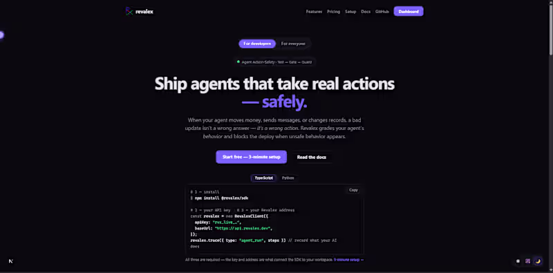 Cover image for An action-safety platform for AI