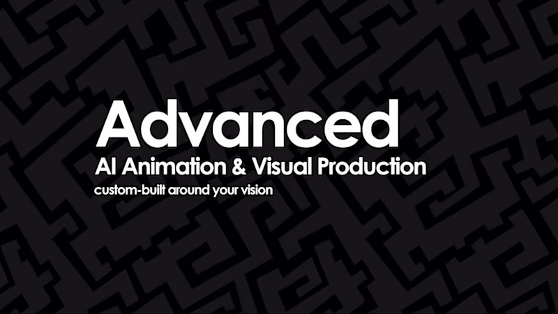 Cover image for Custom AI-Generated Animation & Visuals