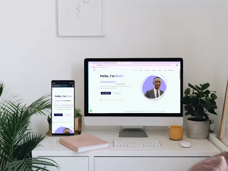 Cover image for Portfolio Website