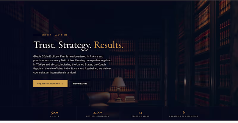 Cover image for Gözde Güzin Erol Law Office — gozdeguzinerol.com (http://goz...