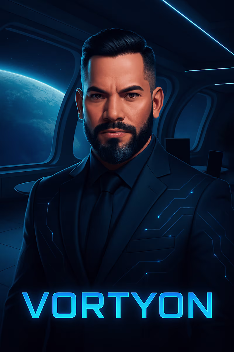Cover image for Creation of VORTYON: A Futuristic Digital Branding Website