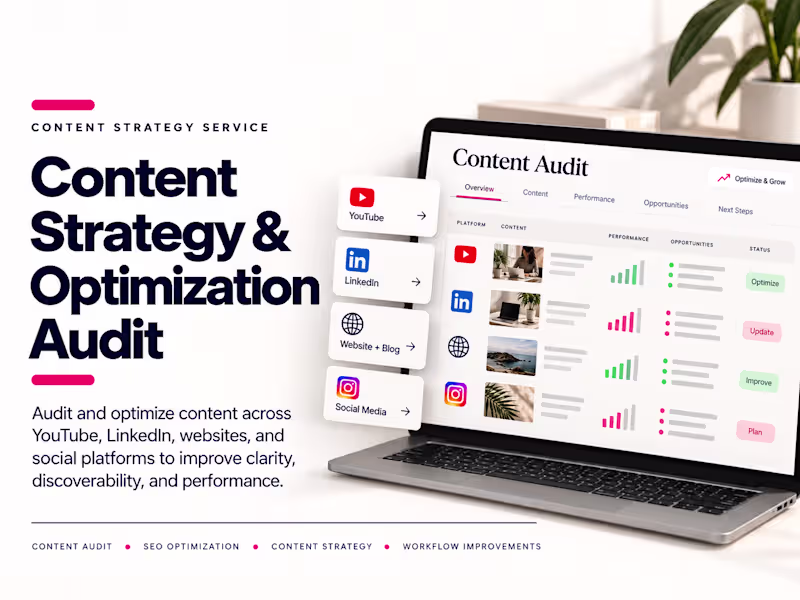 Cover image for Content Strategy & Optimization Audit